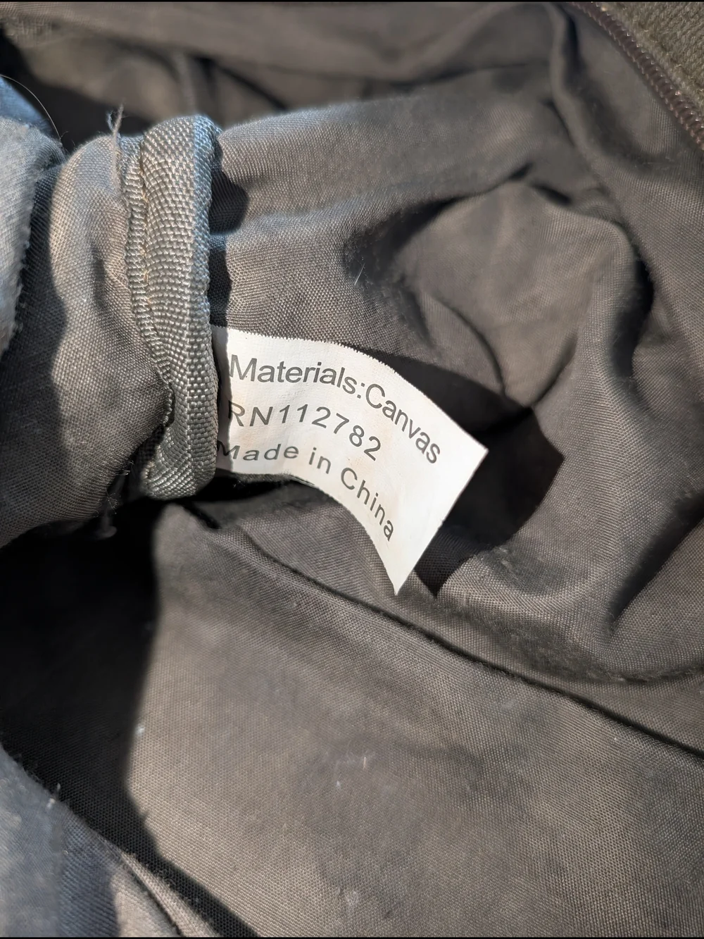Portage Olive Green Canvas Weekender Duffel Bag